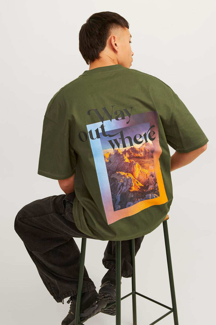 T-shirt (korte mouwen) Groen - CORE BY JACK & JONES