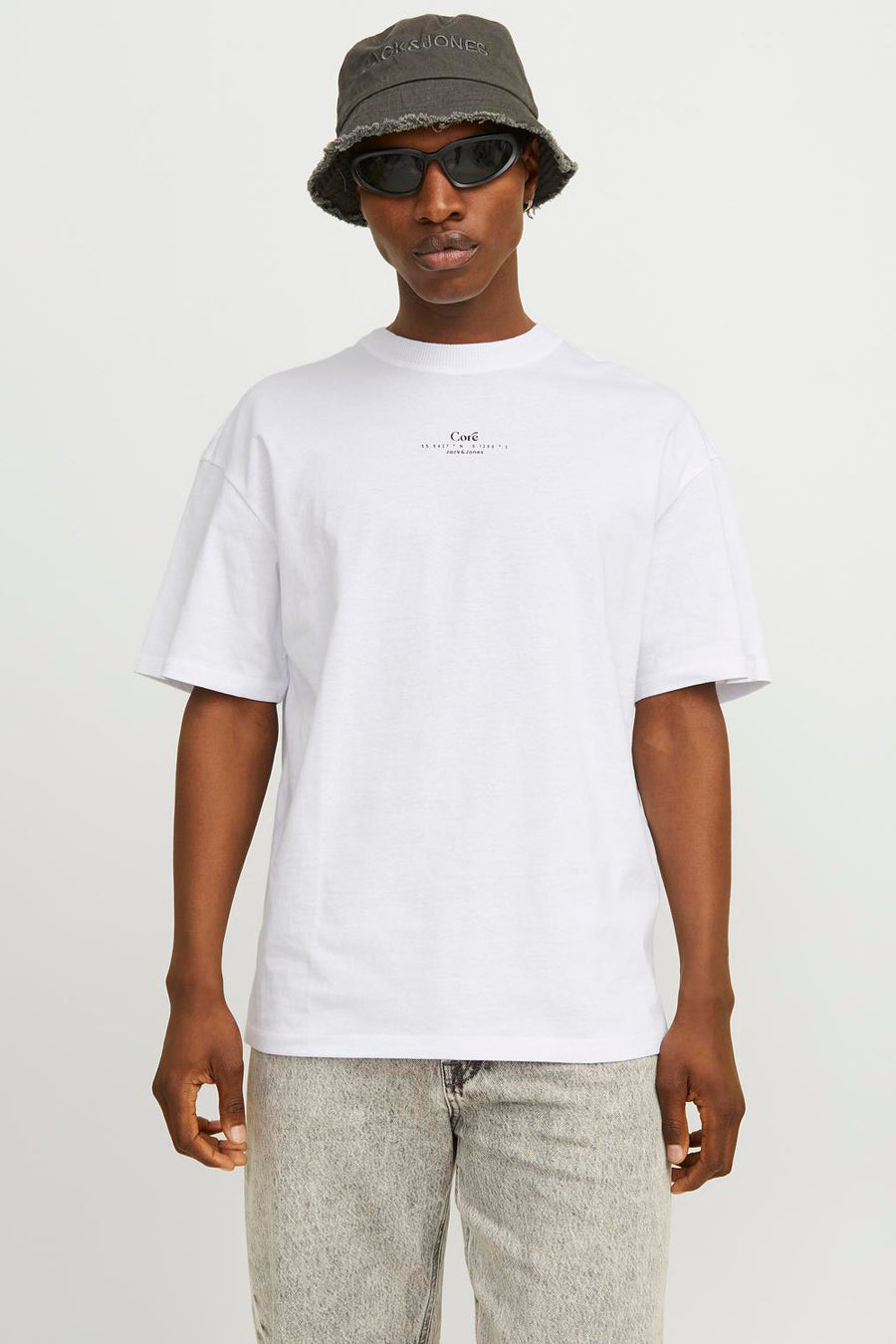 T-shirt (korte mouwen) Wit - CORE BY JACK & JONES
