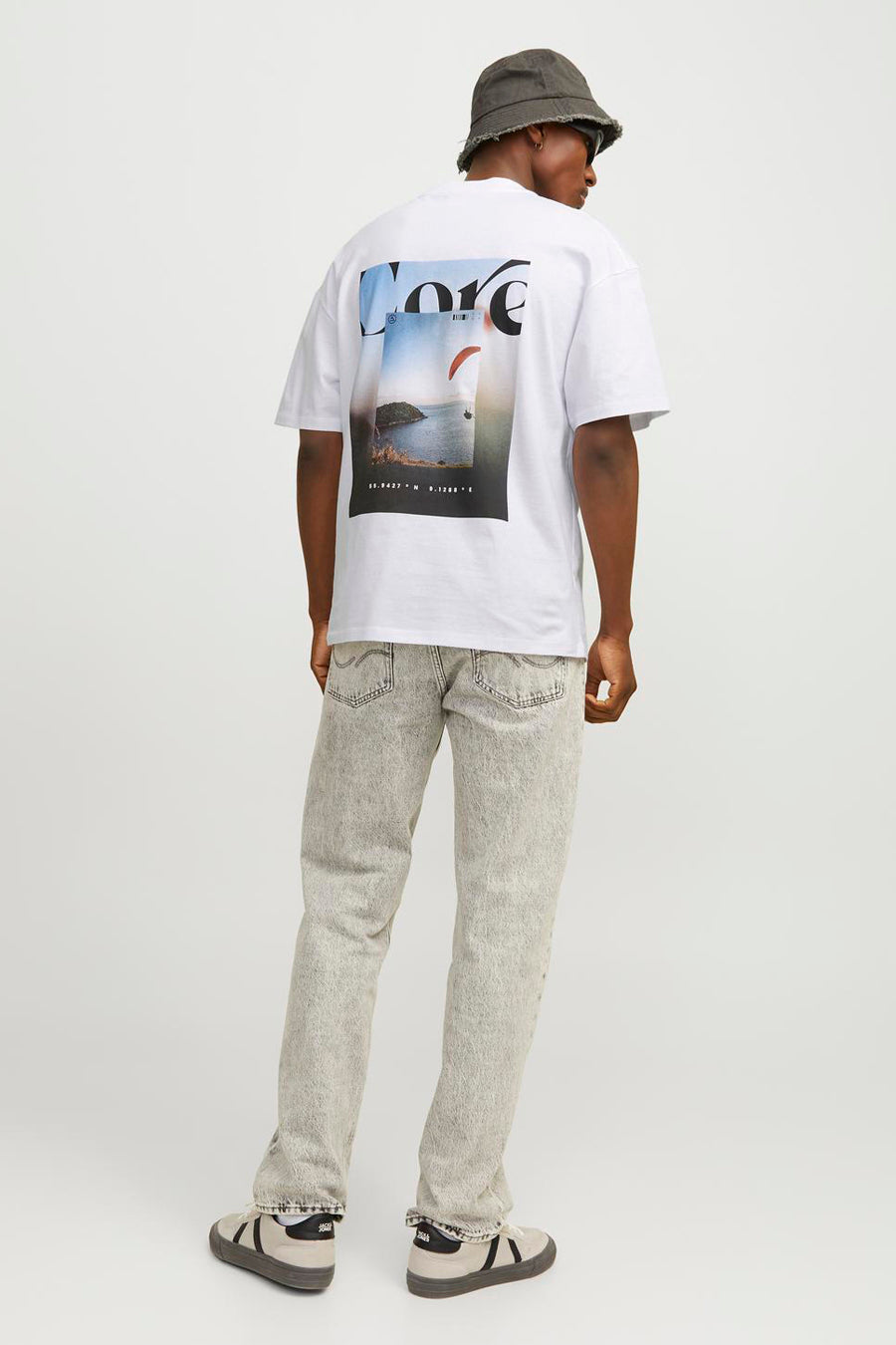 T-shirt (korte mouwen) Wit - CORE BY JACK & JONES