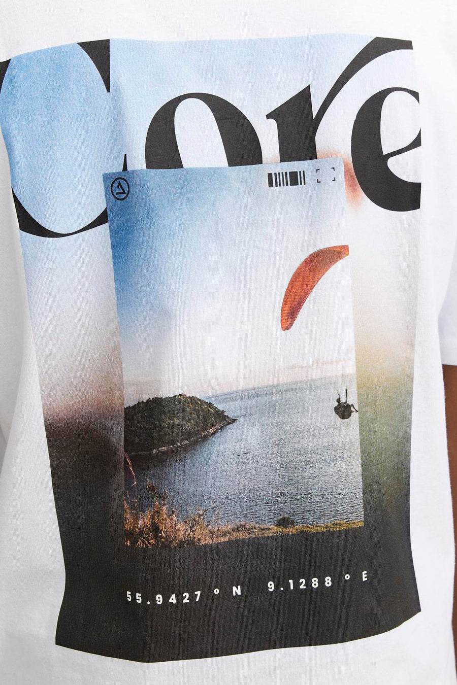T-shirt (korte mouwen) Wit - CORE BY JACK & JONES
