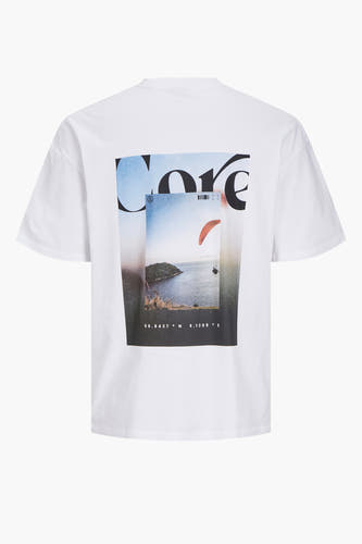 T-shirt (korte mouwen) Wit - CORE BY JACK & JONES