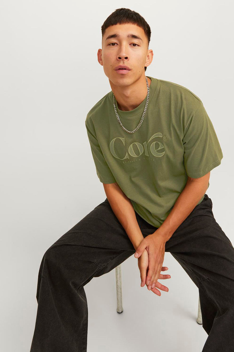 T-shirt (korte mouwen) Groen - CORE BY JACK & JONES