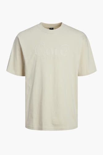 T-shirt (korte mouwen) Ecru - CORE BY JACK & JONES