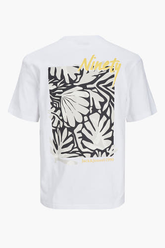 T-shirt (korte mouwen) Wit - ORIGINALS BY JACK & JONES