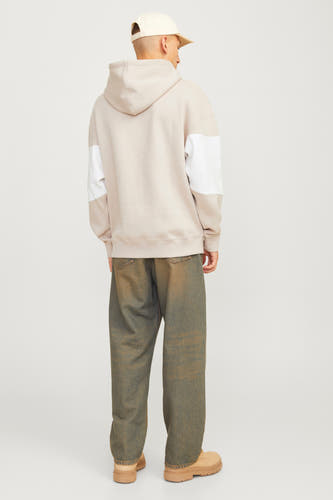 Sweater met kap Beige - CORE BY JACK & JONES