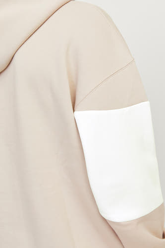 Sweater met kap Beige - CORE BY JACK & JONES