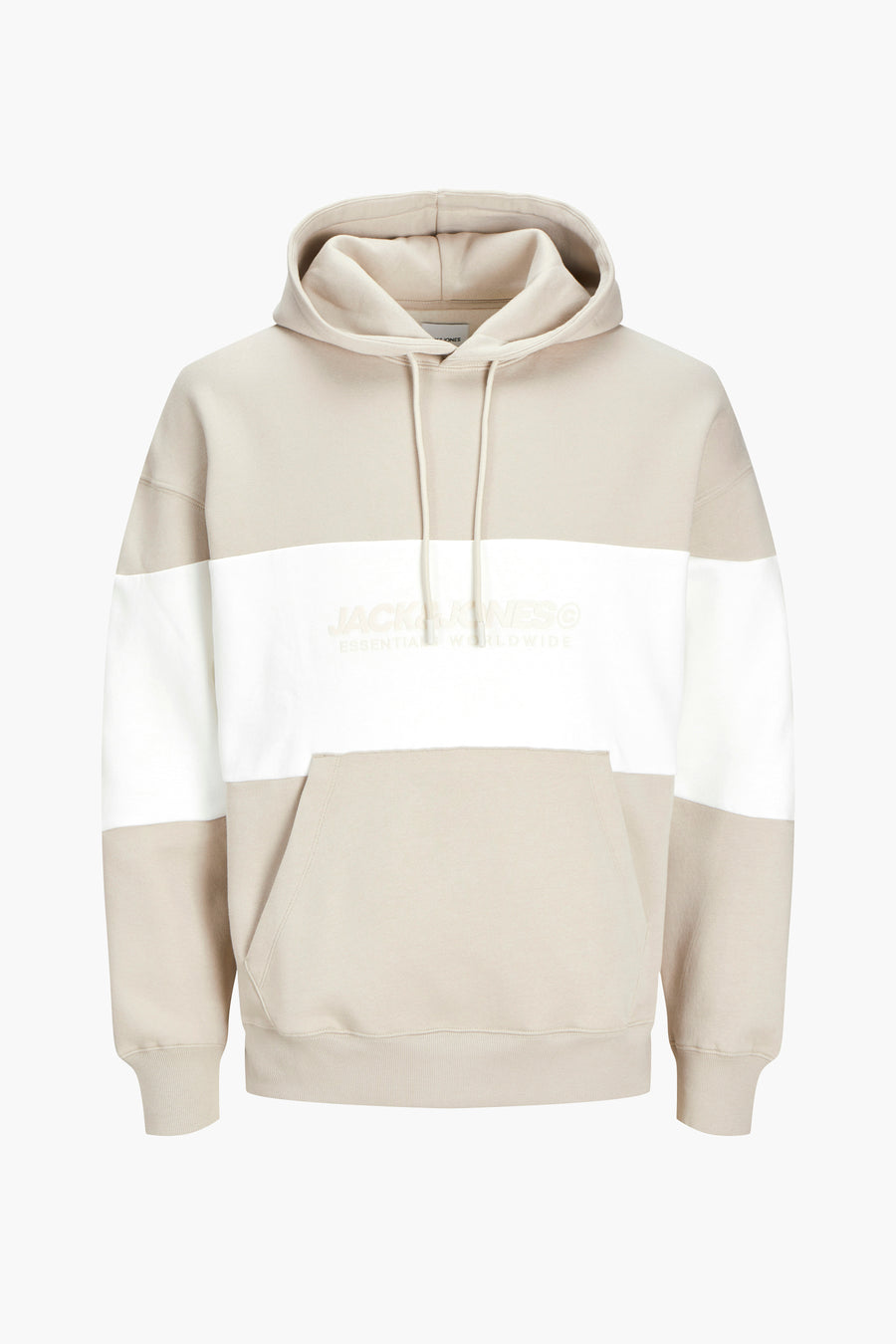 Sweater met kap Beige - CORE BY JACK & JONES