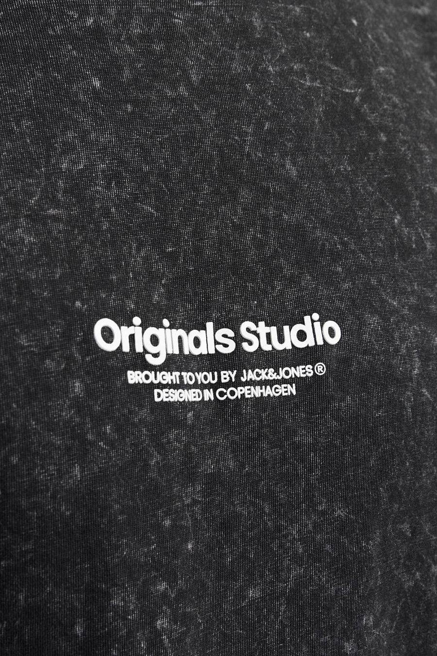 T-shirt (korte mouwen) Zwart - ORIGINALS BY JACK & JONES