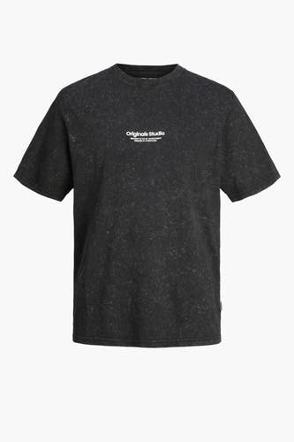 T-shirt (korte mouwen) Zwart - ORIGINALS BY JACK & JONES
