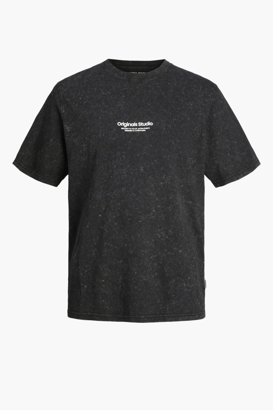 T-shirt (korte mouwen) Zwart - ORIGINALS BY JACK & JONES