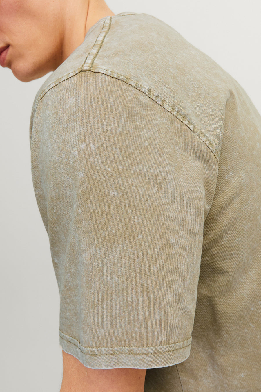 T-shirt (korte mouwen) Groen - ORIGINALS BY JACK & JONES