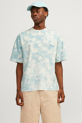 T-shirt (korte mouwen) Blauw - ORIGINALS BY JACK & JONES