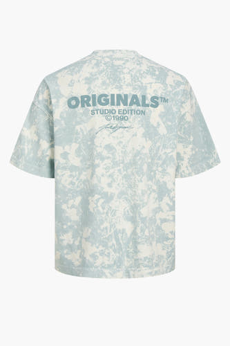 T-shirt (korte mouwen) Blauw - ORIGINALS BY JACK & JONES