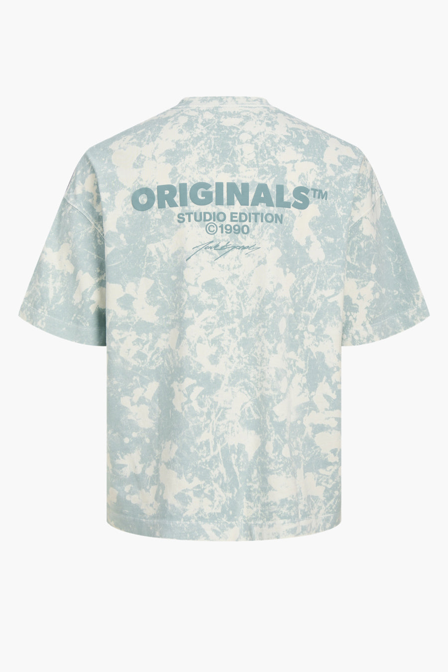 T-shirt (korte mouwen) Blauw - ORIGINALS BY JACK & JONES