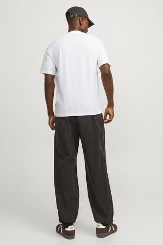 T-shirt (korte mouwen) Wit - ORIGINALS BY JACK & JONES