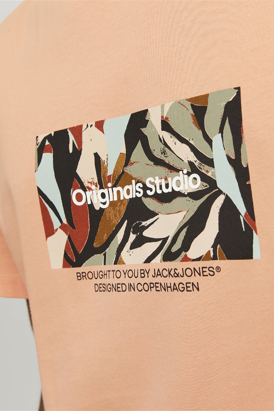 T-shirt (korte mouwen) Oranje - ORIGINALS BY JACK & JONES