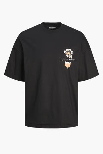T-shirt (korte mouwen) Zwart - ORIGINALS BY JACK & JONES