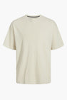 T-shirt (korte mouwen) Ecru - ORIGINALS BY JACK & JONES