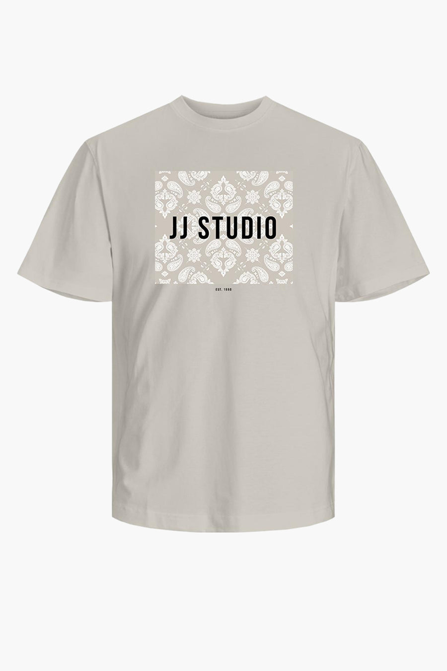 T-shirt (korte mouwen) Beige - ORIGINALS BY JACK & JONES