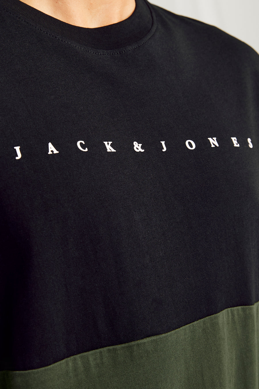T-shirt (korte mouwen) Zwart - ORIGINALS BY JACK & JONES