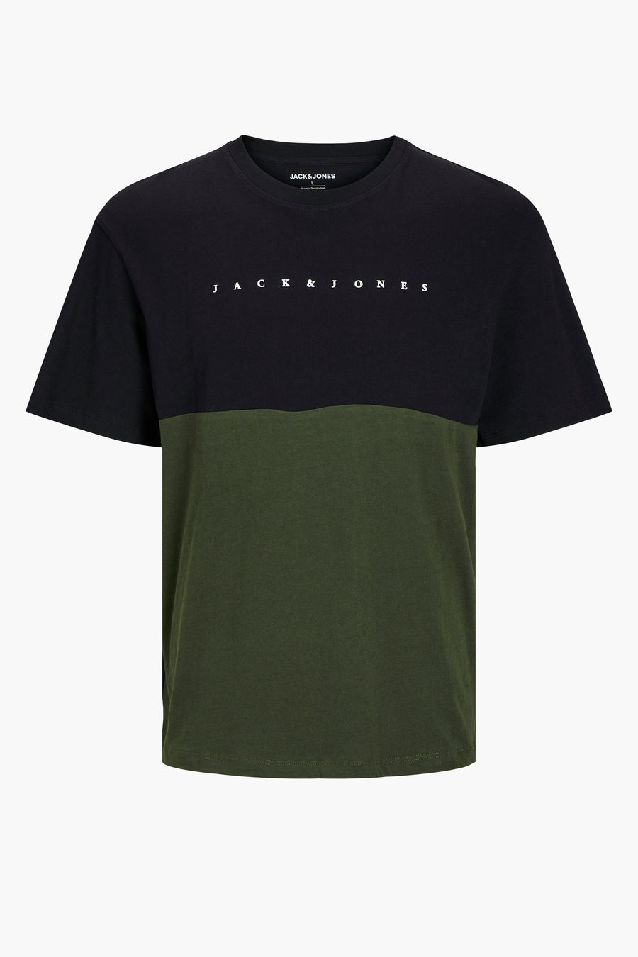 T-shirt (korte mouwen) Zwart - ORIGINALS BY JACK & JONES