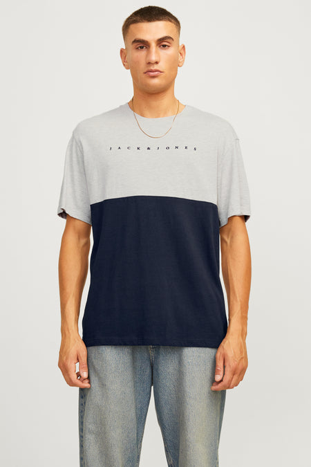 T-shirt (korte mouwen) Ecru - ORIGINALS BY JACK & JONES