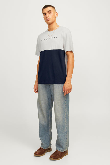 T-shirt (korte mouwen) Ecru - ORIGINALS BY JACK & JONES