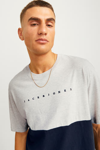 T-shirt (korte mouwen) Ecru - ORIGINALS BY JACK & JONES
