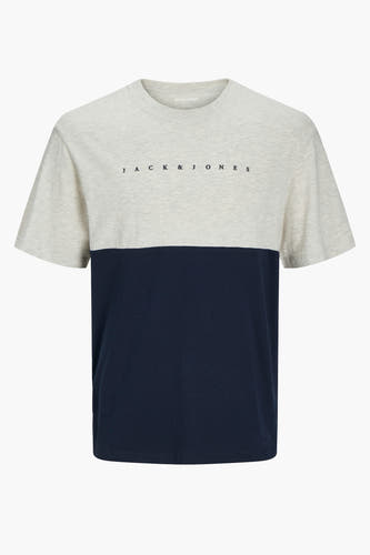 T-shirt (korte mouwen) Ecru - ORIGINALS BY JACK & JONES