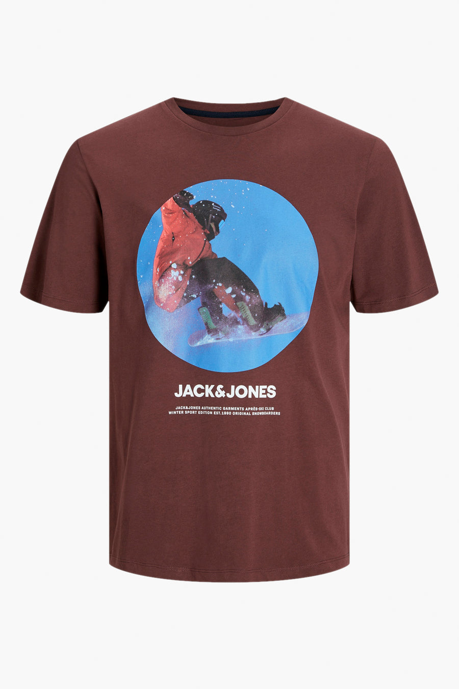 T-shirt (korte mouwen) Rood - ORIGINALS BY JACK & JONES