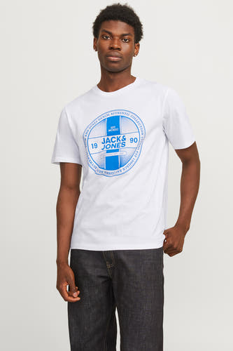 T-shirt (korte mouwen) Wit - CORE BY JACK & JONES