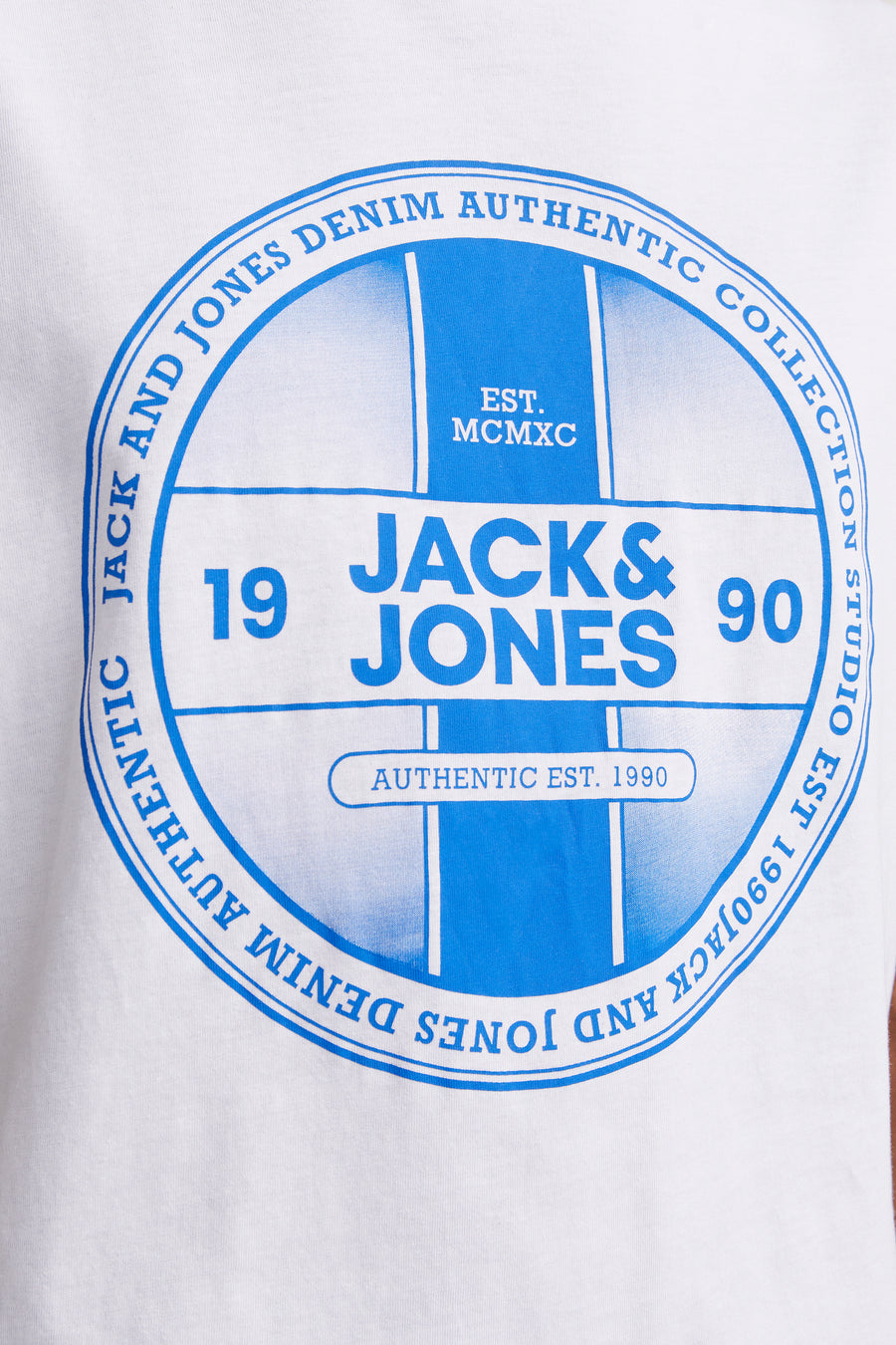 T-shirt (korte mouwen) Wit - CORE BY JACK & JONES