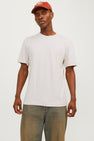 T-shirt (korte mouwen) Ecru - CORE BY JACK & JONES