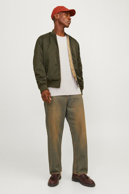 T-shirt (korte mouwen) Ecru - CORE BY JACK & JONES