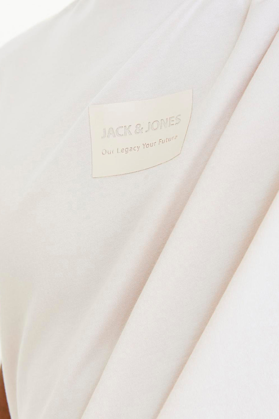 T-shirt (korte mouwen) Ecru - CORE BY JACK & JONES