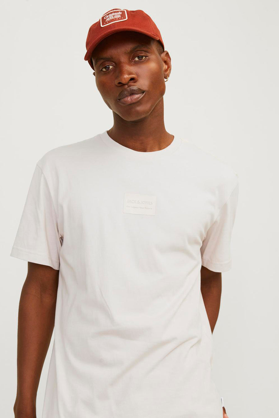 T-shirt (korte mouwen) Ecru - CORE BY JACK & JONES