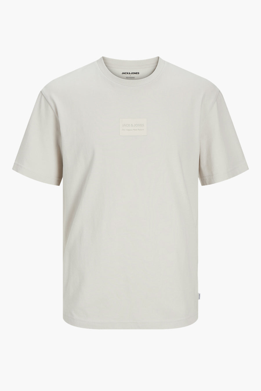 T-shirt (korte mouwen) Ecru - CORE BY JACK & JONES