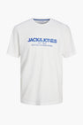 T-shirt (korte mouwen) Wit - ORIGINALS BY JACK & JONES