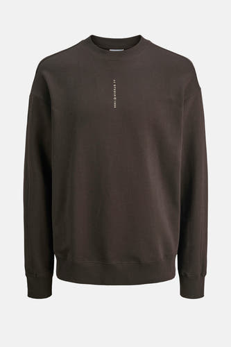 Sweater met ronde hals Bruin - ORIGINALS BY JACK & JONES