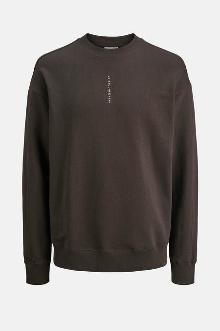 Sweater met ronde hals Bruin - ORIGINALS BY JACK & JONES
