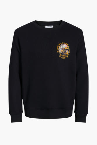 Sweater met ronde hals Zwart - ORIGINALS BY JACK & JONES