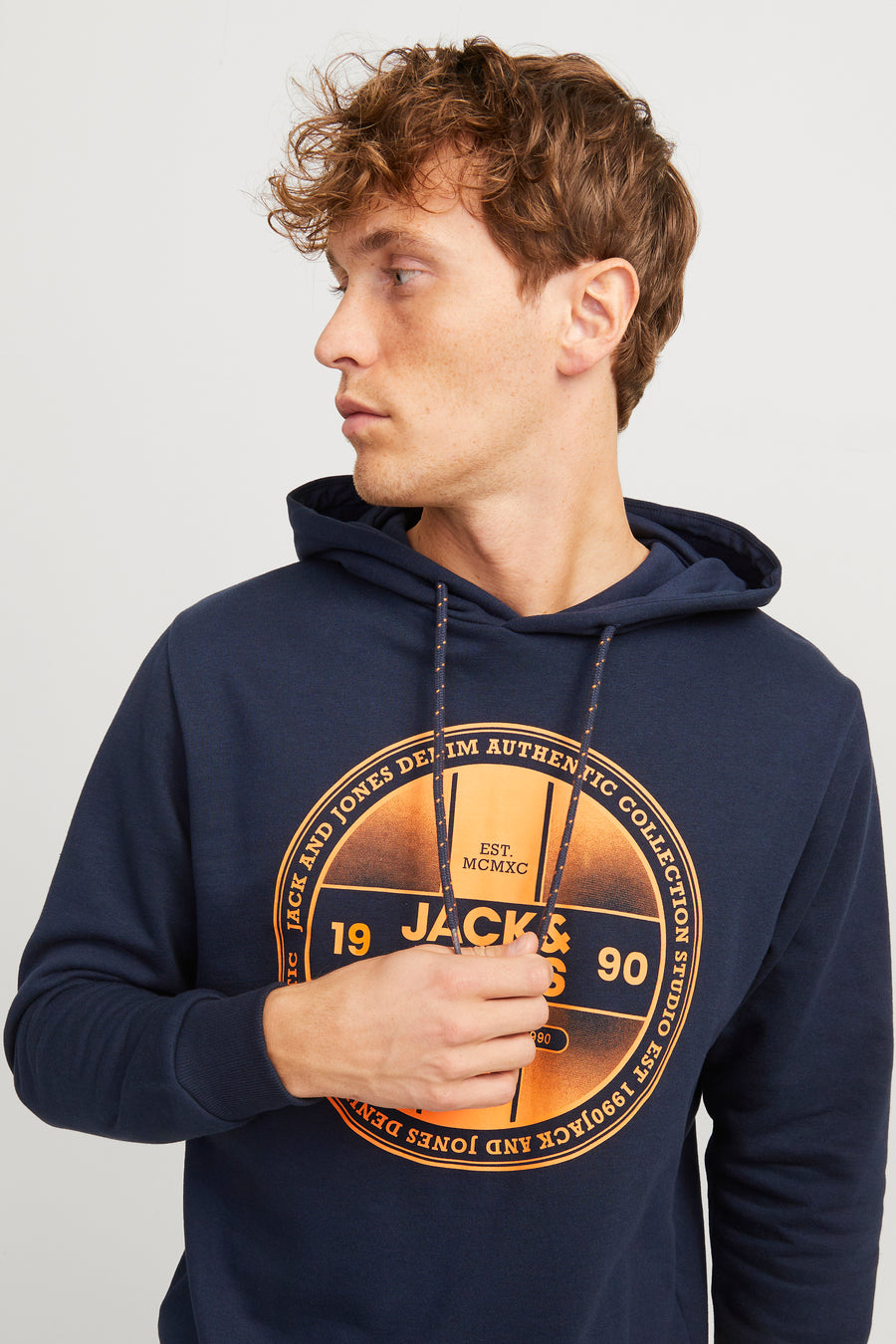 Sweater met kap Blauw - CORE BY JACK & JONES
