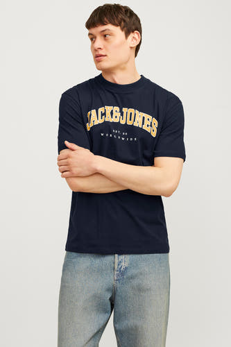 T-shirt (korte mouwen) Blauw - ORIGINALS BY JACK & JONES
