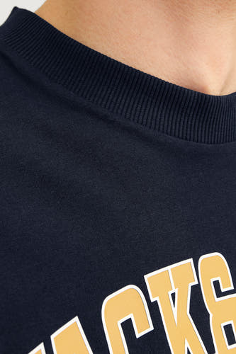 T-shirt (korte mouwen) Blauw - ORIGINALS BY JACK & JONES