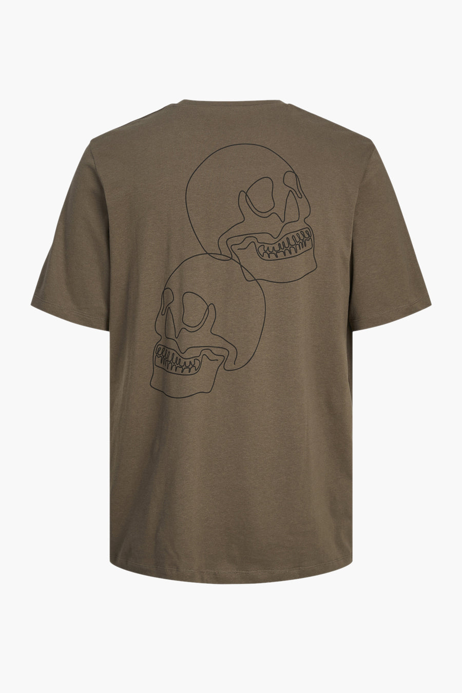 T-shirt (korte mouwen) Bruin - ORIGINALS BY JACK & JONES
