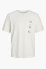 T-shirt (korte mouwen) Wit - ORIGINALS BY JACK & JONES