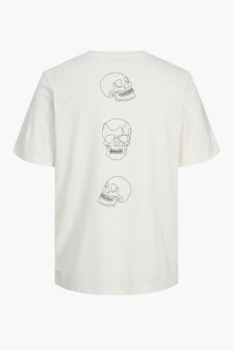 T-shirt (korte mouwen) Wit - ORIGINALS BY JACK & JONES