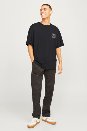 T-shirt (korte mouwen) Zwart - ORIGINALS BY JACK & JONES