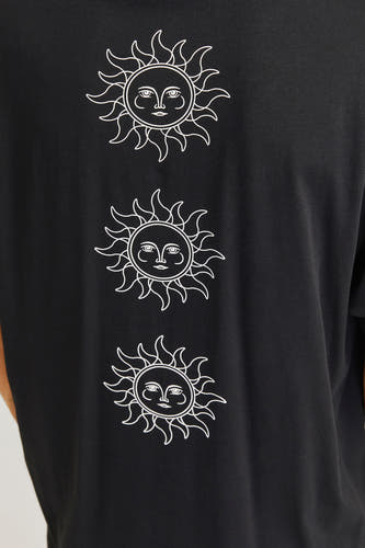 T-shirt (korte mouwen) Zwart - ORIGINALS BY JACK & JONES