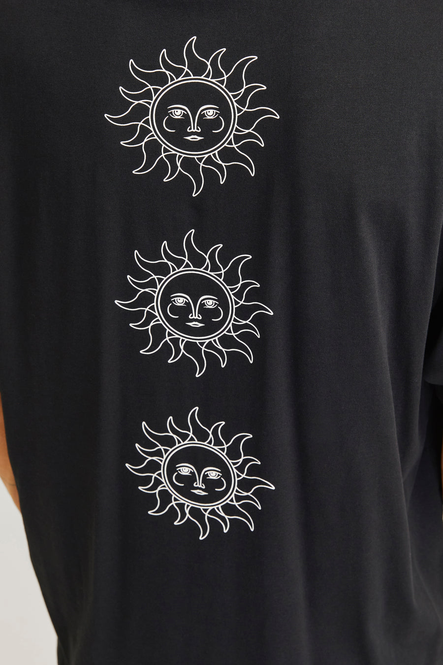 T-shirt (korte mouwen) Zwart - ORIGINALS BY JACK & JONES